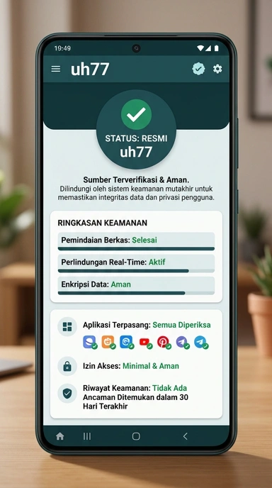Halaman Resmi uh77 untuk Pengguna Android Indonesia